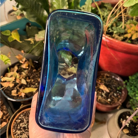 Blenko vintage 384 Water Bottle glass pitcher - Picture 3 of 5